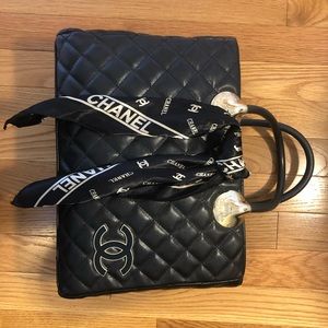Black Chanel Hangbag